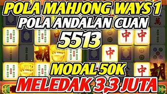 Pola Mahjong Wins 3 Hari Ini